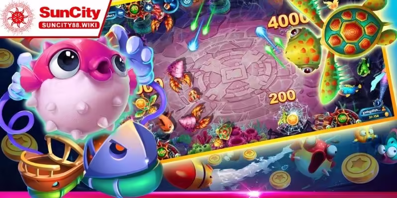 Tổng quan về sân chơi Vua săn cá Suncity