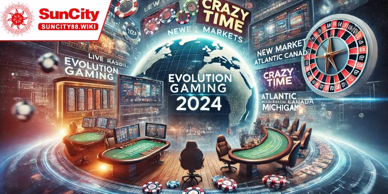 Khởi đầu hành trình của Evolution gaming Suncity