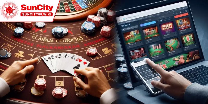 Các bước tham gia cá cược cùng Evolution Gaming Suncity